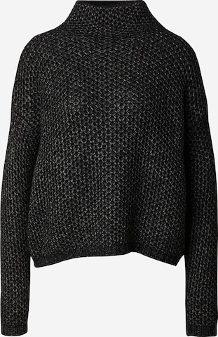 HUGO Sweater 'Safineyn' in Black: front