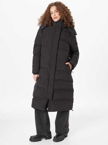 Superdry Raincoat 'Train' in Black: front