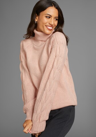 LAURA SCOTT Sweater in Orange: front