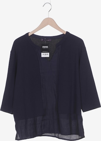 VIOLETA by Mango Sweatshirt & Zip-Up Hoodie in XXL in Blue: front