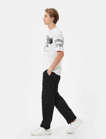 Koton Regular Cargobroek in Zwart