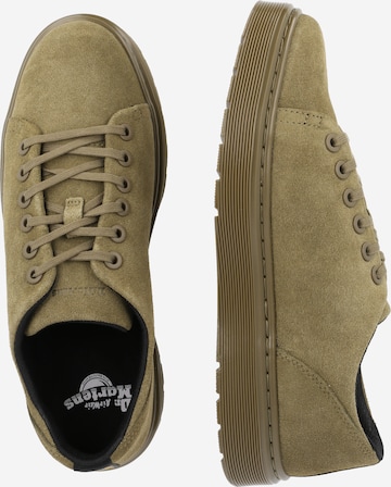 Baskets basses 'Dante' Dr. Martens en vert