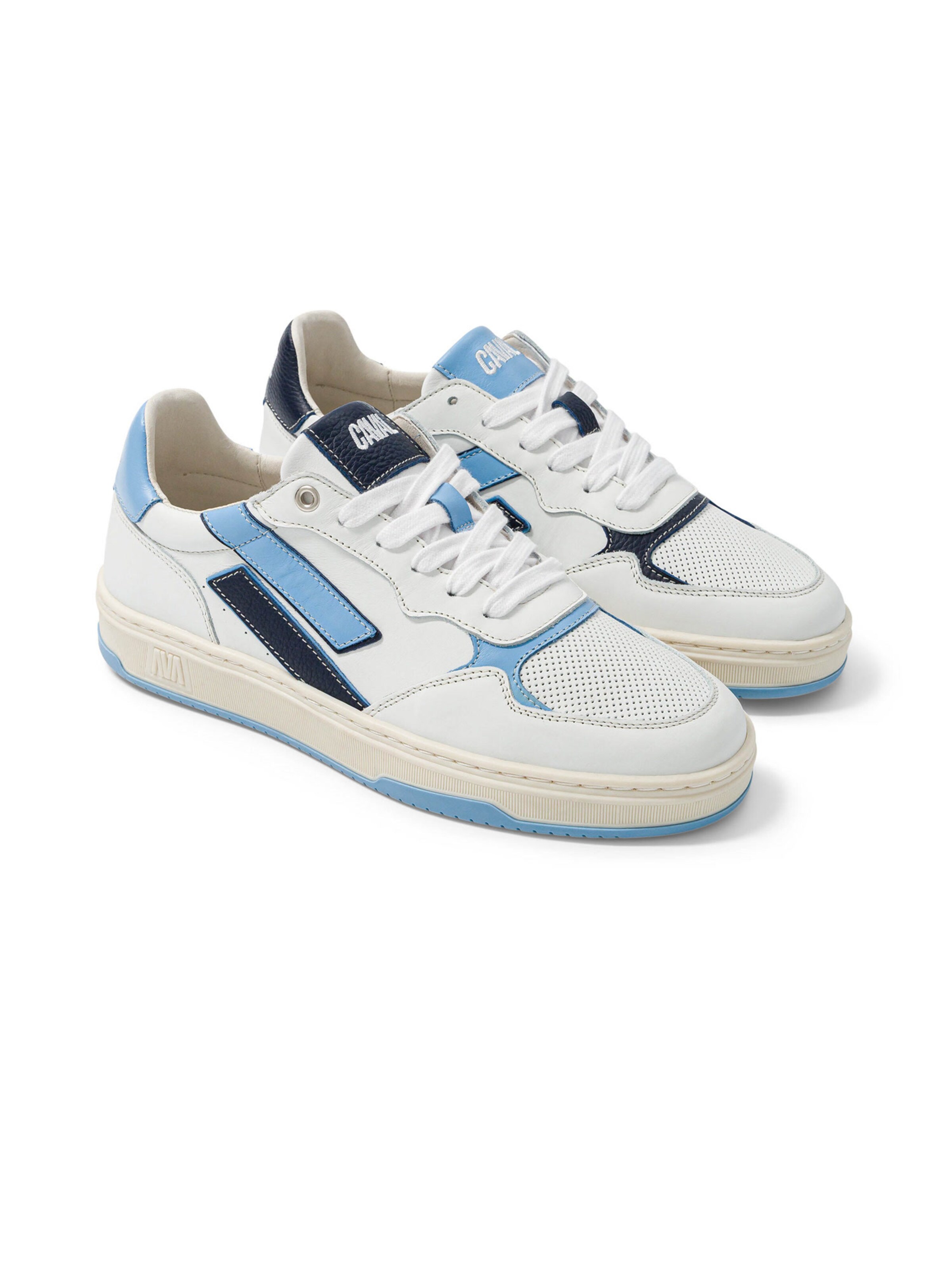 Caval - Sapato com atacadores ' FLOW ' em azul