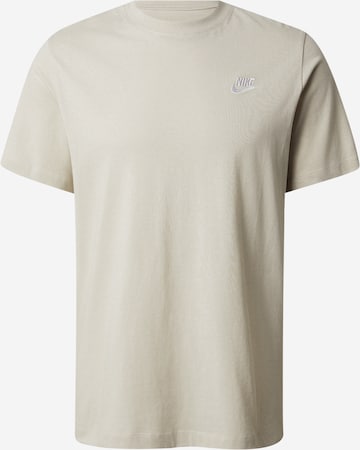 Nike Sportswear Regular Fit Paita 'CLUB' värissä beige: etupuoli