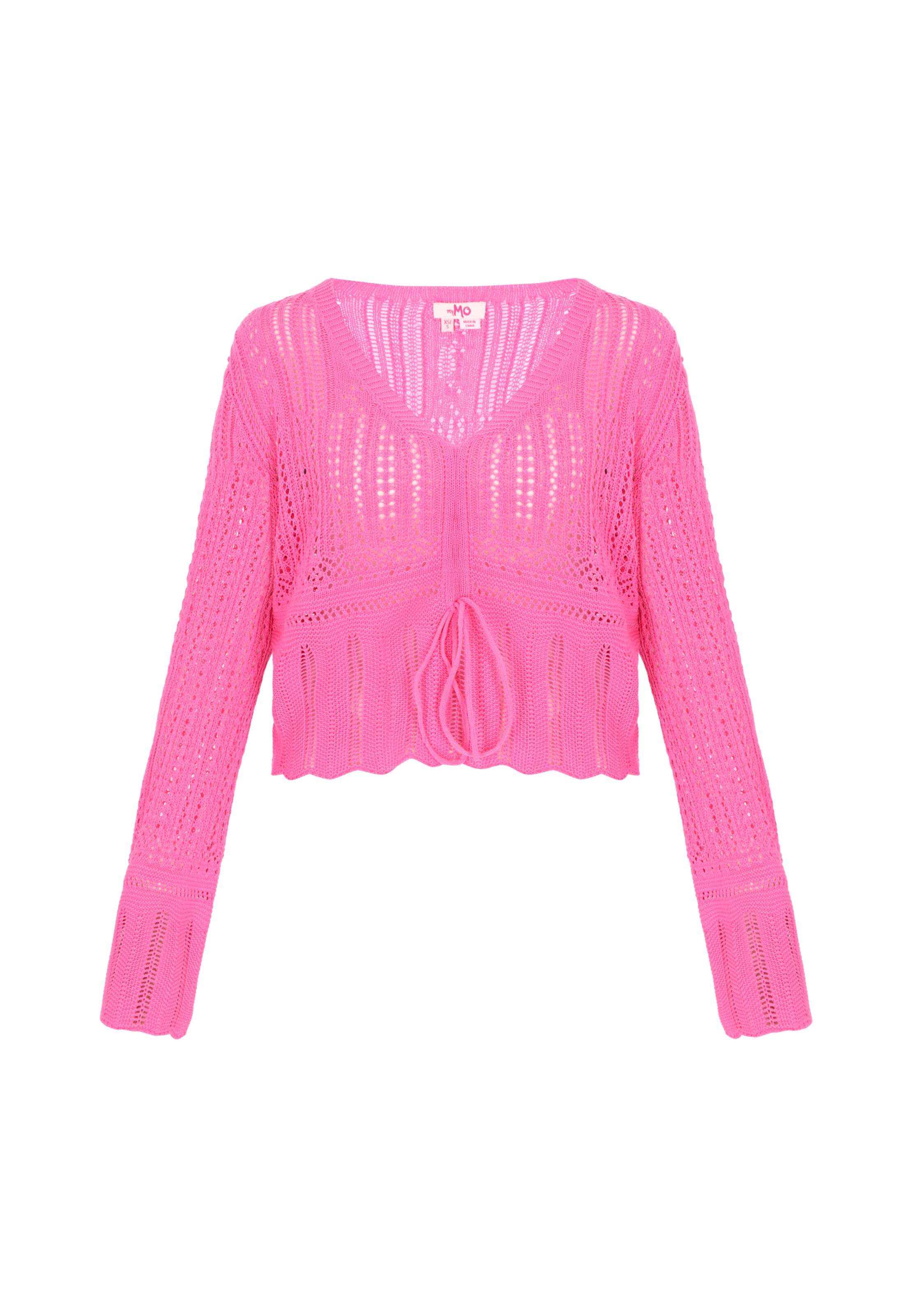 MYMO Pullover 'Young Fashion' in Pink: Vorderseite