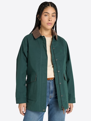 Veste mi-saison TIMBERLAND en vert : devant
