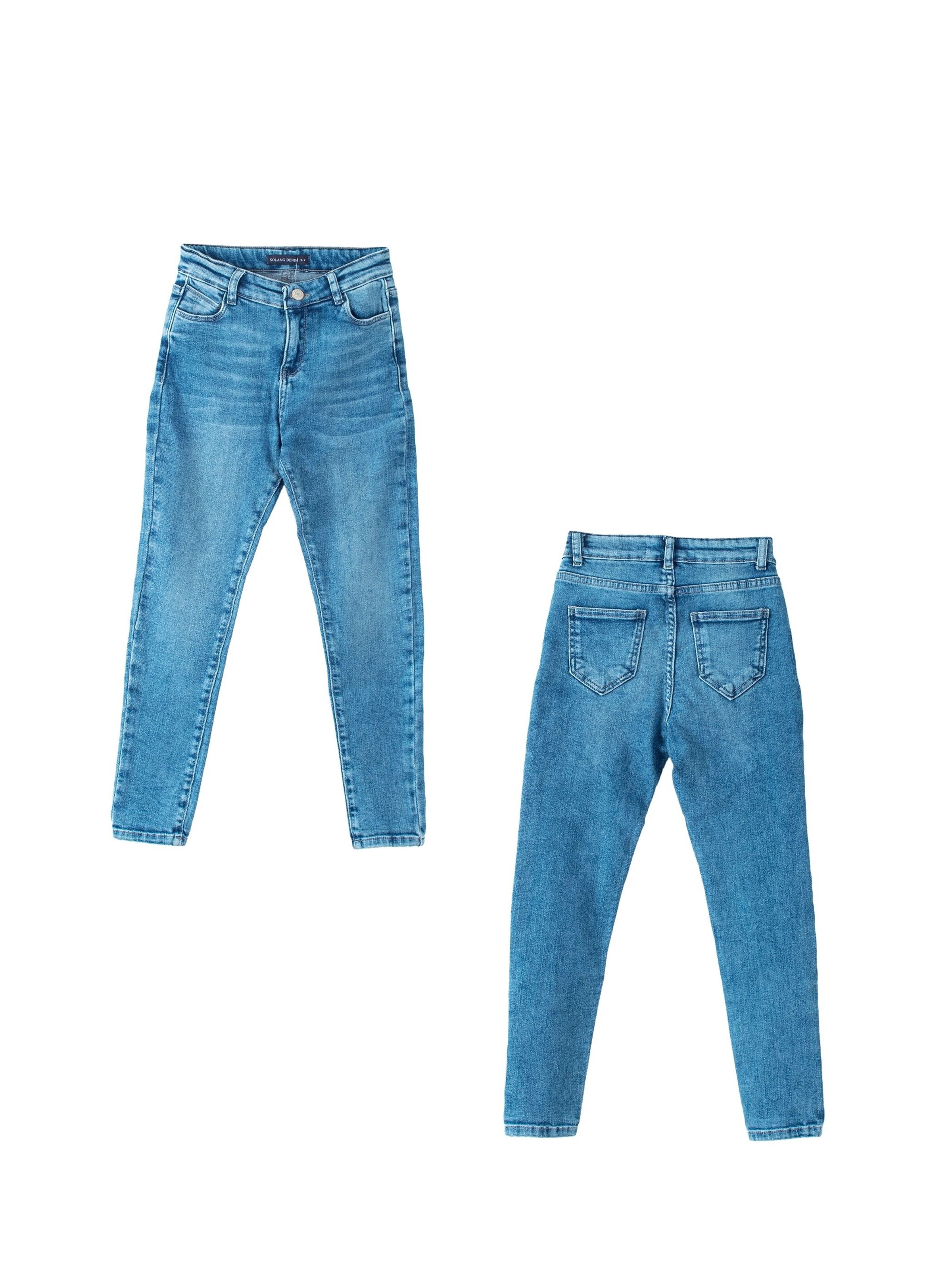 Solang Skinny Hose Skinny-Denim Jeans in Blau