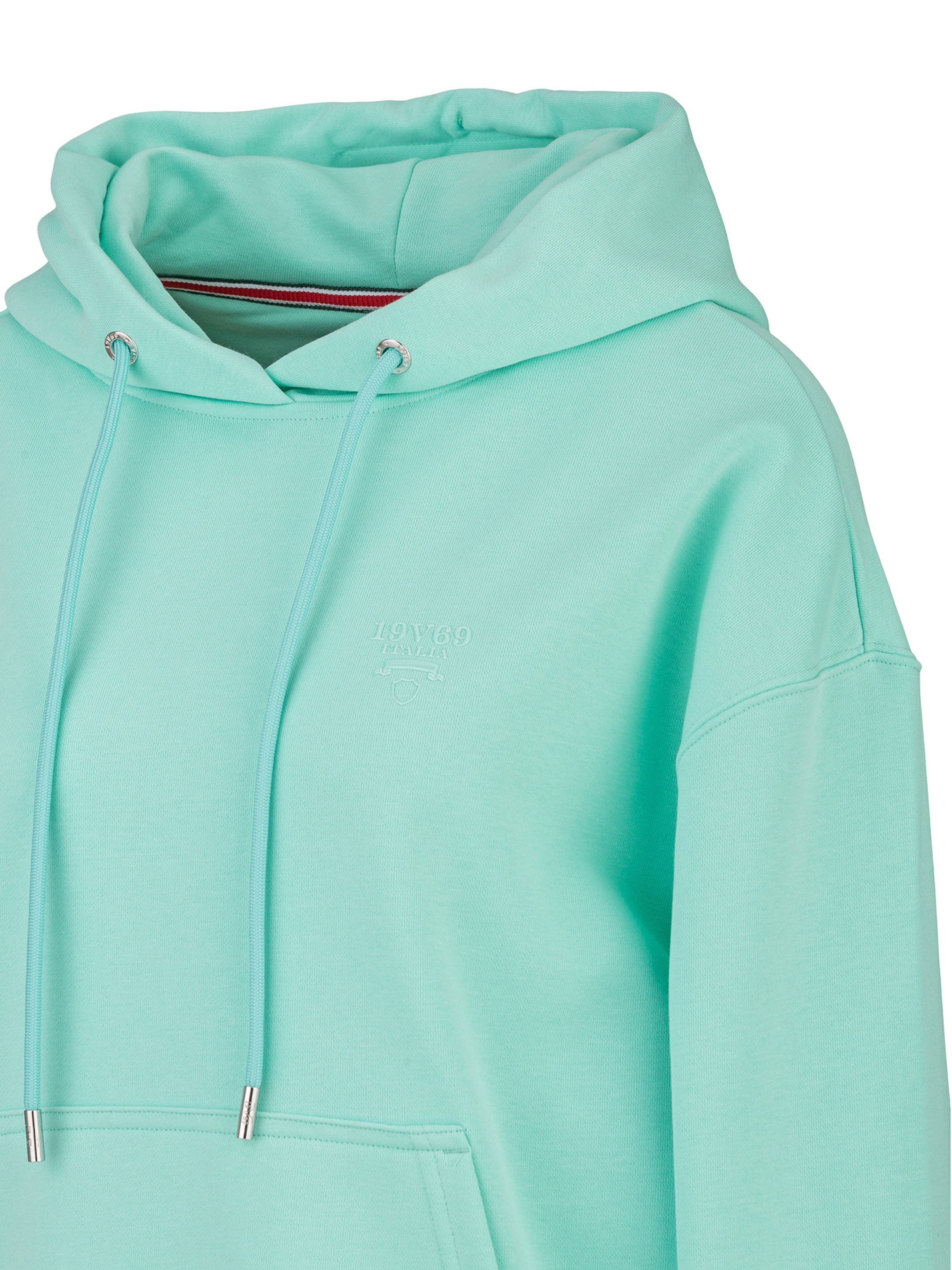 19V69 ITALIA Majica 'Kara' | zelena barva