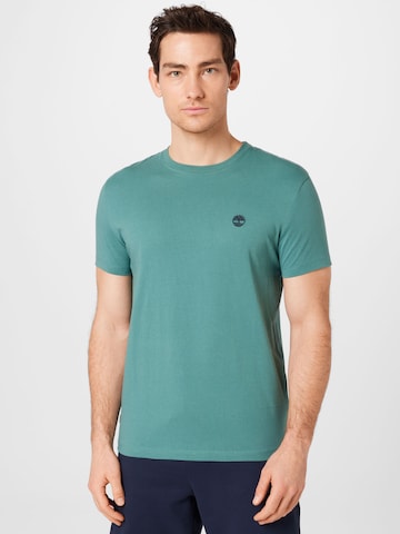 T-Shirt 'Dun-River' TIMBERLAND en vert : devant