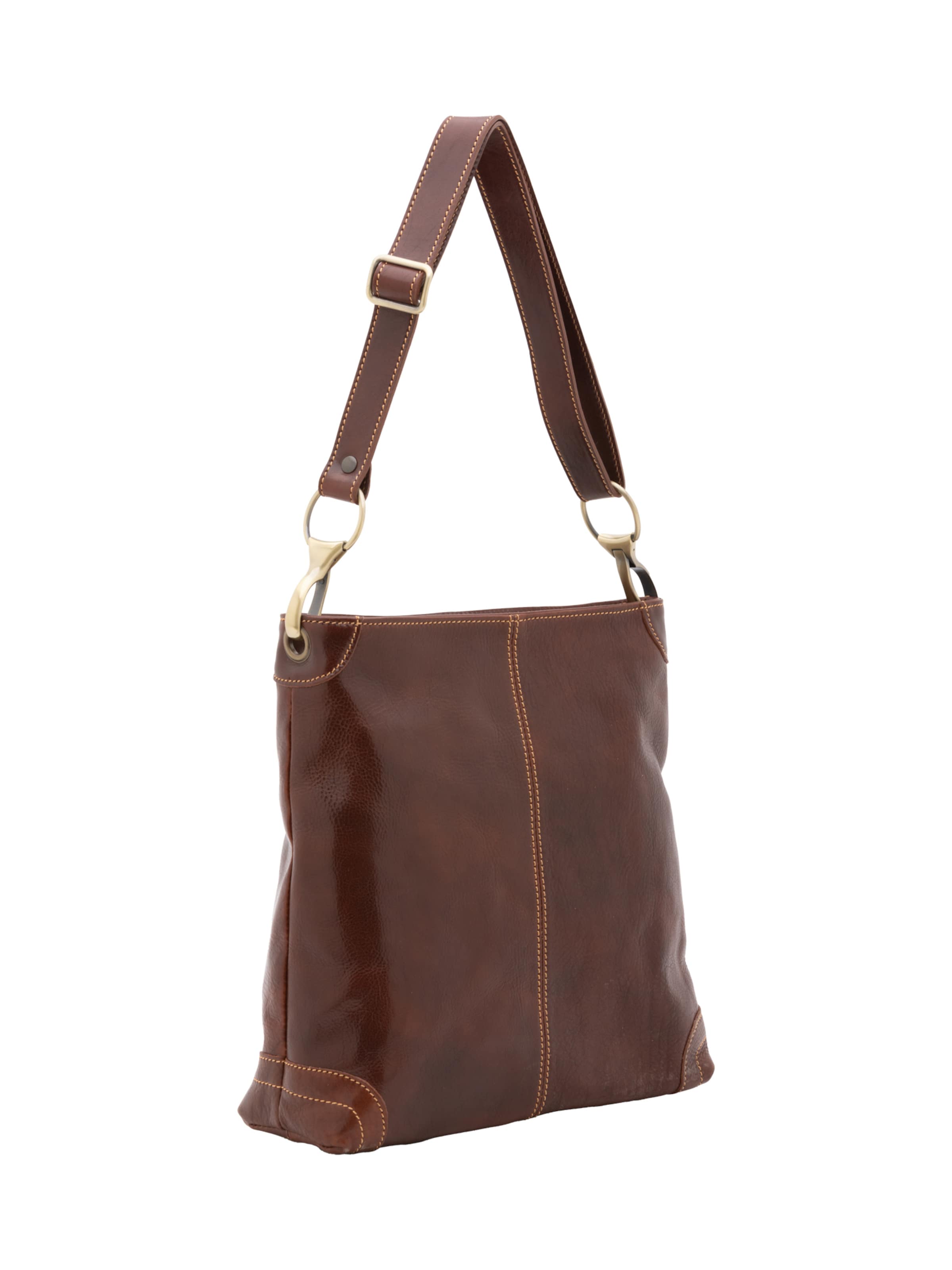 Viola Castellani Crossbody Bag in Brown: front