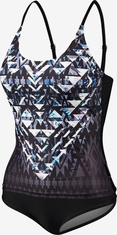 BECO the world of aquasports Bralette Tankini 'Lady Collection' in Black: front