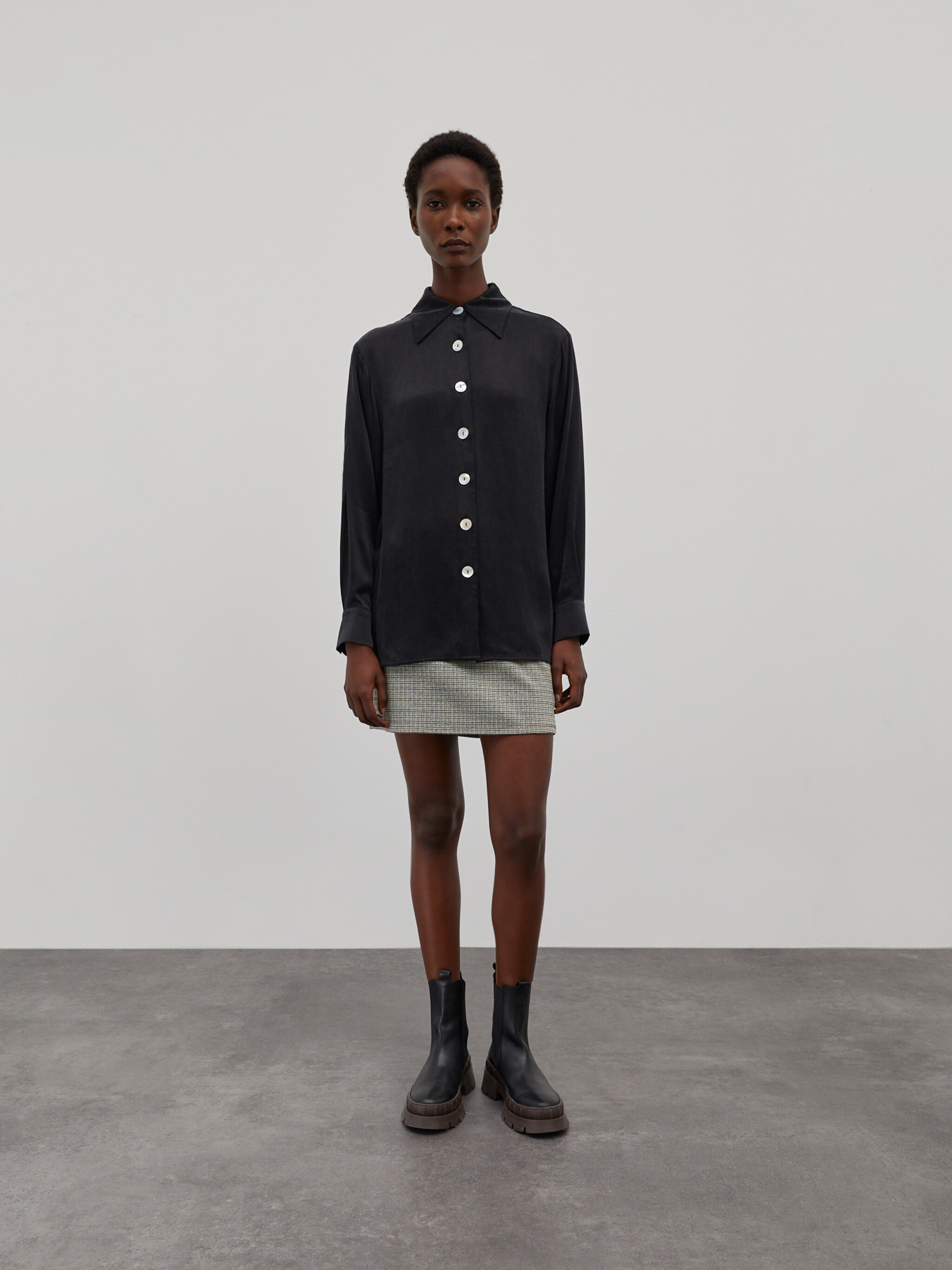 EDITED Produits Chemisier 'Ramona' noir