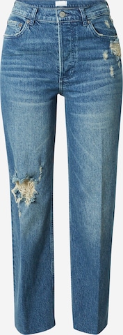 Boyish Wide leg Jeans 'MIKEY' in Blauw: voorkant