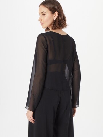 Monki Bluse in Schwarz