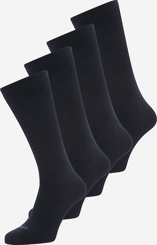 BOSS Black Ponožky – modrá: přední strana