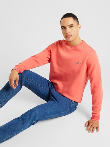 Sweat de sport ADIDAS PERFORMANCE en rouge