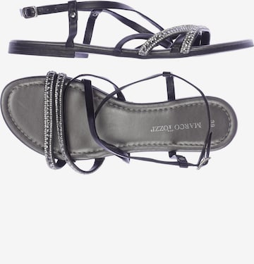 MARCO TOZZI Sandalen 39 in Schwarz: predná strana