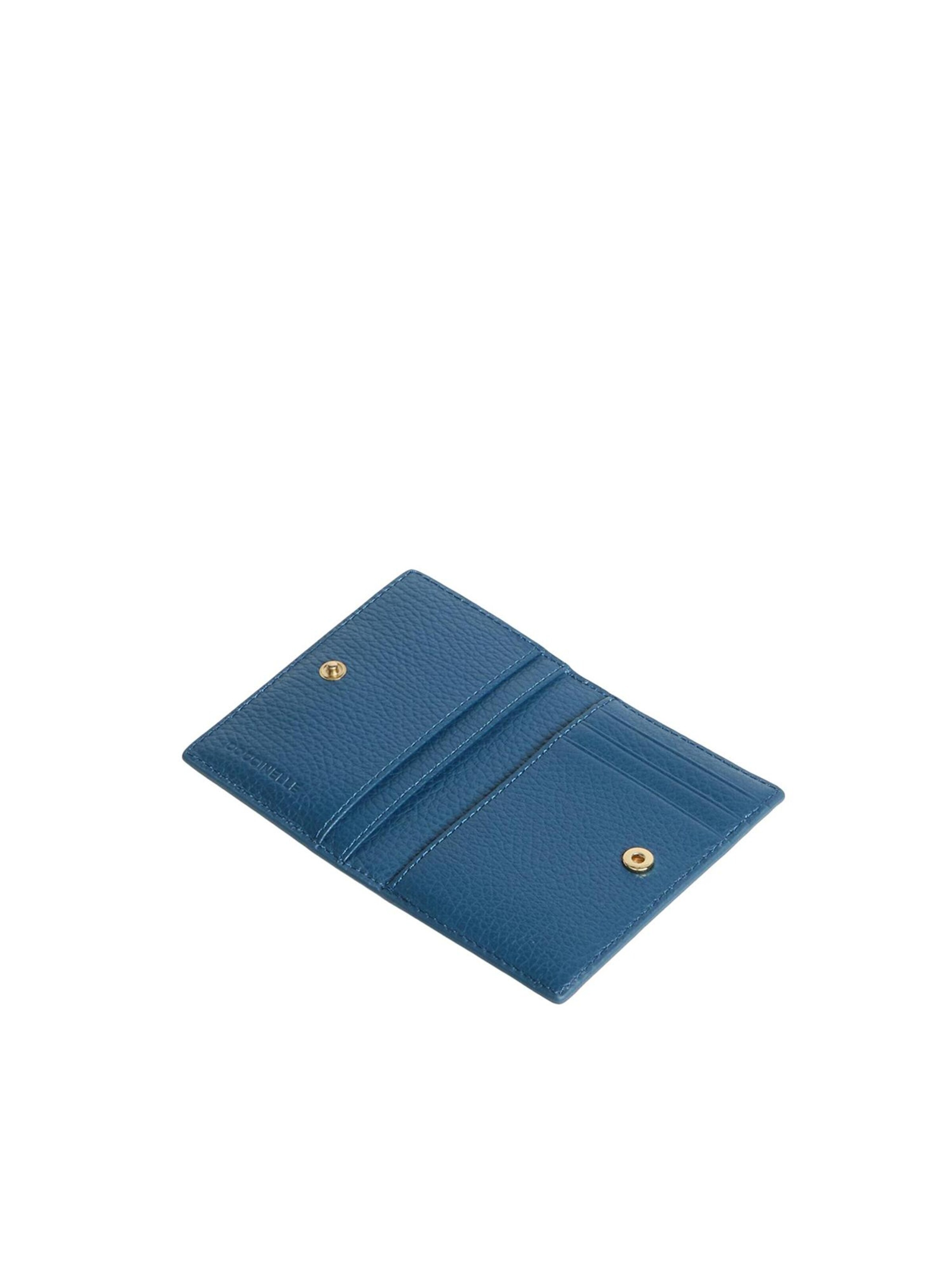 Coccinelle Portemonnee 'METALLIC 26 1' in Blauw