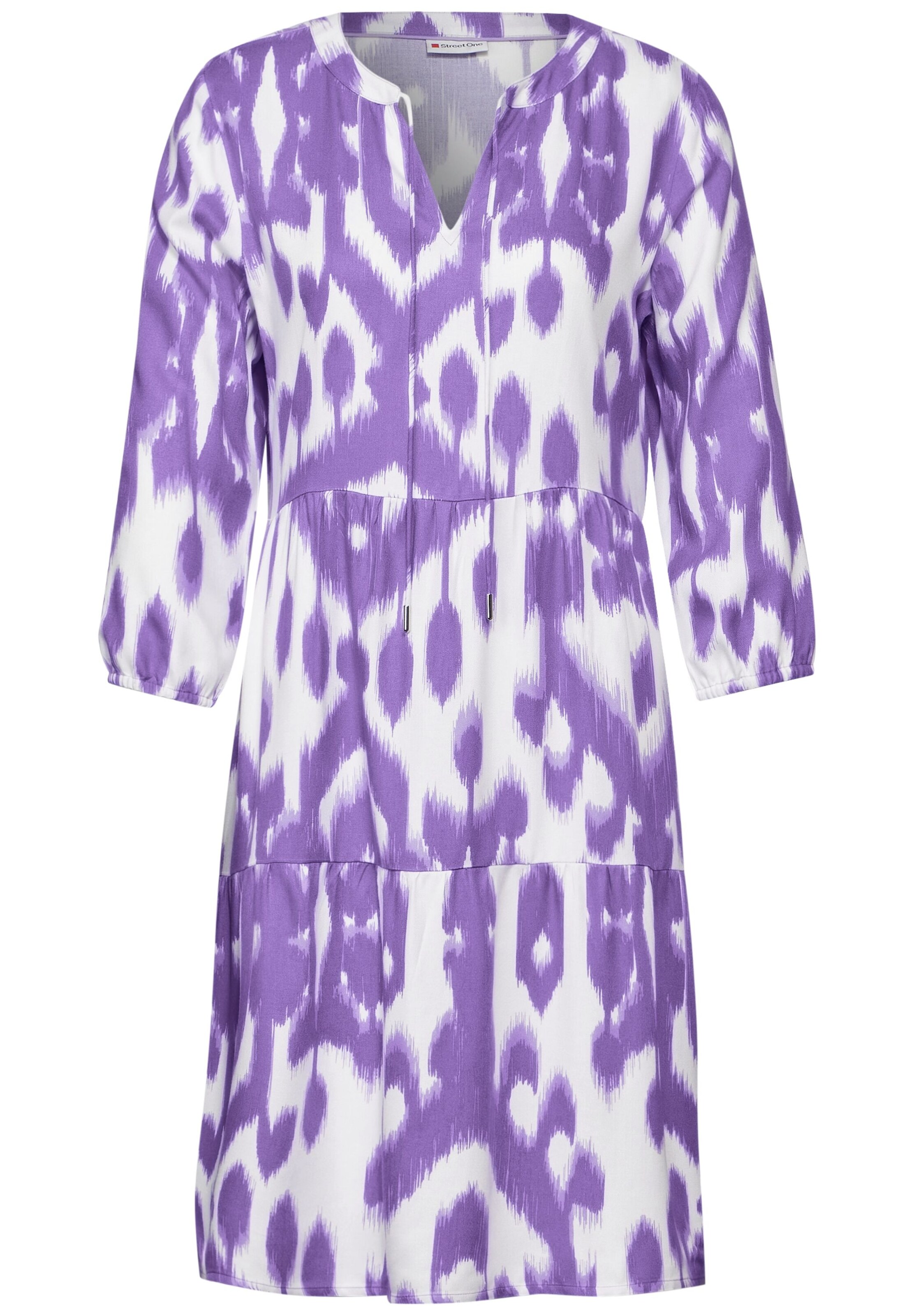 STREET ONE Shirt Dress in Purple: front