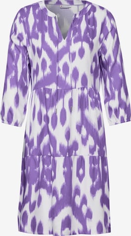 STREET ONE Shirt Dress in Purple: front