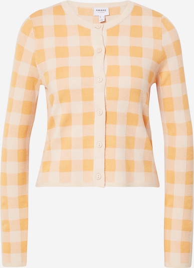 Vero Moda Aware Knit Cardigan 'Udele' in Kitt / Light orange, Item view
