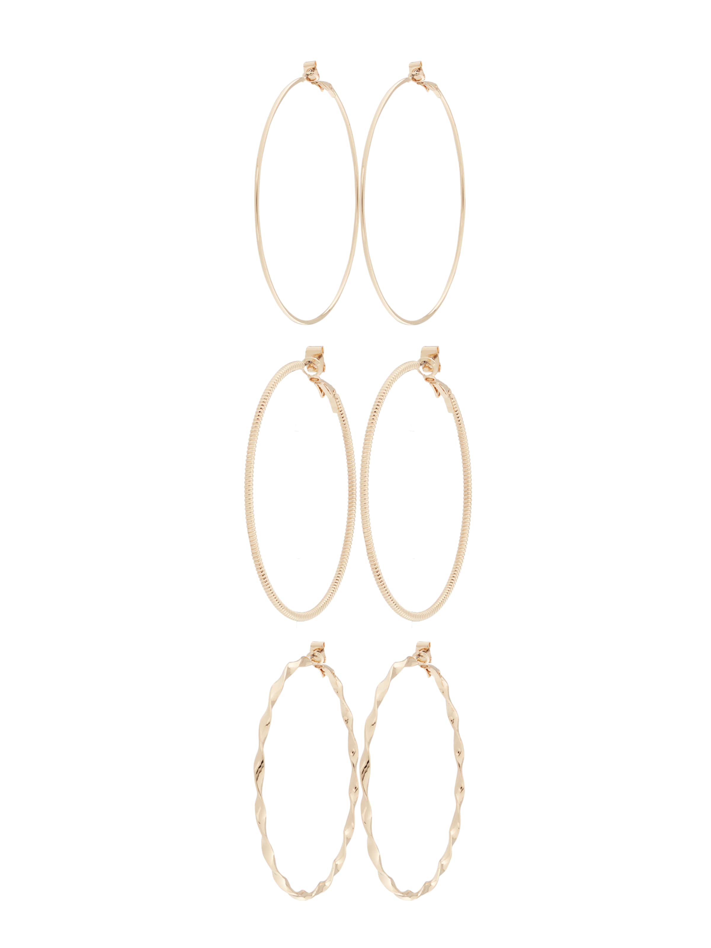 ABOUT YOU Earrings in Gold: front