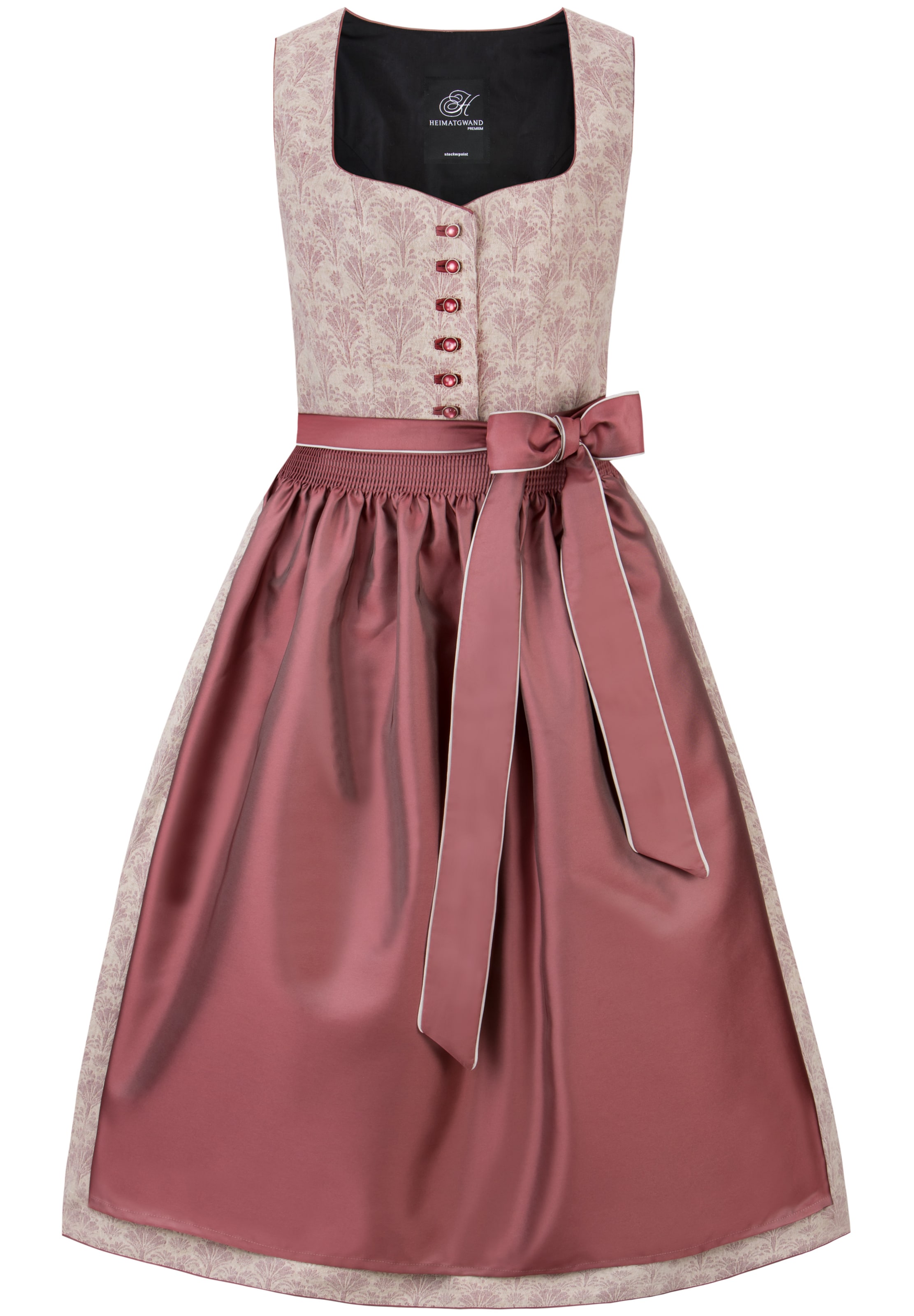 STOCKERPOINT Dirndl in Roze: voorkant