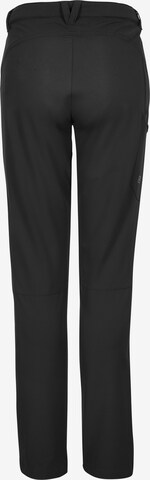 KILLTEC Regular Outdoor trousers in Black