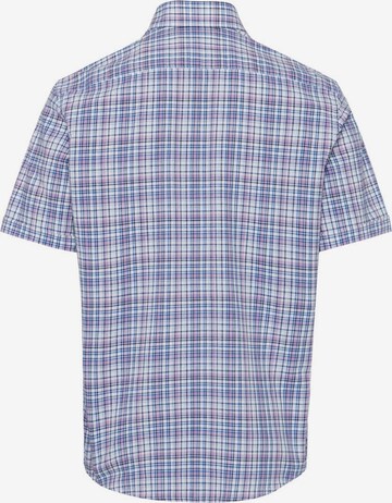 BRAX Regular fit Overhemd 'Dan' in Blauw