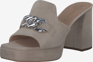 UNISA Mules 'Oberdon' in Beige: front