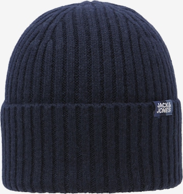 Bonnet JACK & JONES en bleu : devant