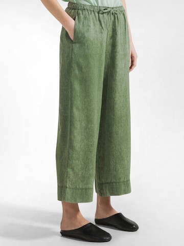 Wide leg Pantaloni di DEHA in verde: frontale