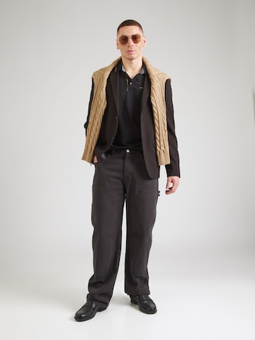 Jack & Jones Premium Shirt 'JPRBLUHUBO' in Zwart
