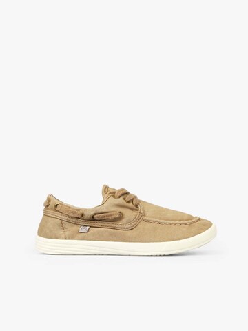 Scalpers Sneaker 'BOAT' i brun