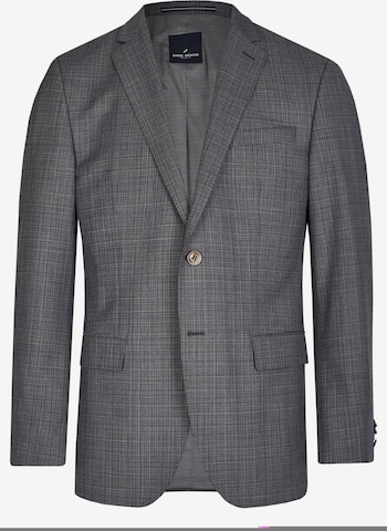 Coupe slim Veste de costume HECHTER PARIS en gris : devant