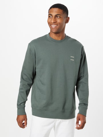 Samsøe Samsøe Sweatshirt 'JOEL' i grön: framsida
