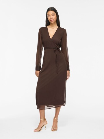 VILA Dress 'VIFalia' in Brown