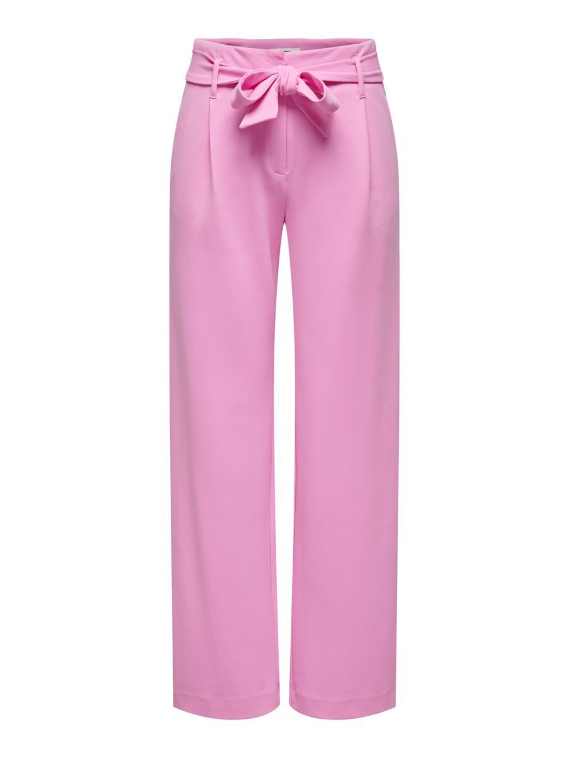 ONLY - Pantalón plisado en rosa: frente