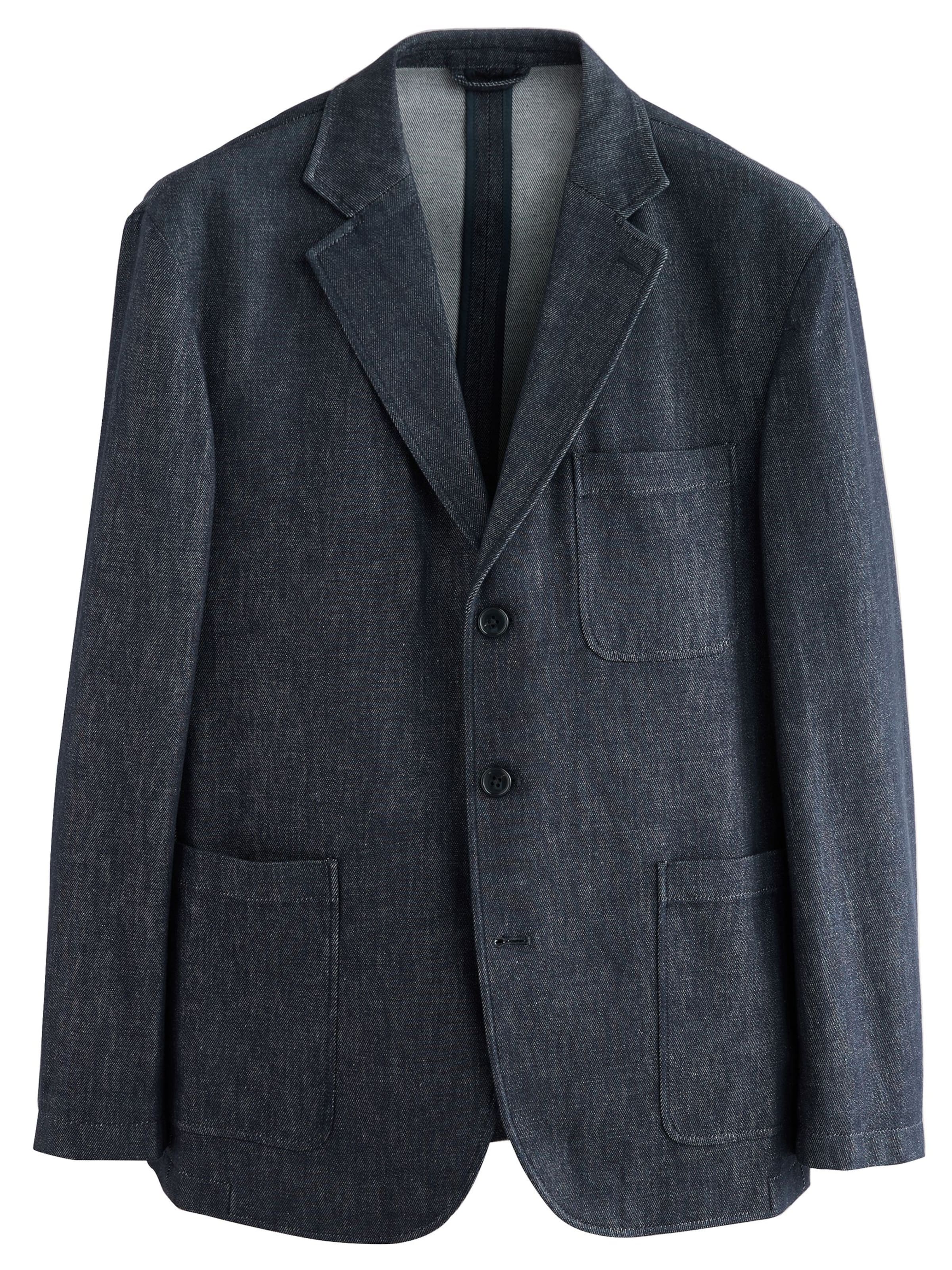 Next Regular fit Colbert in Blauw: voorkant