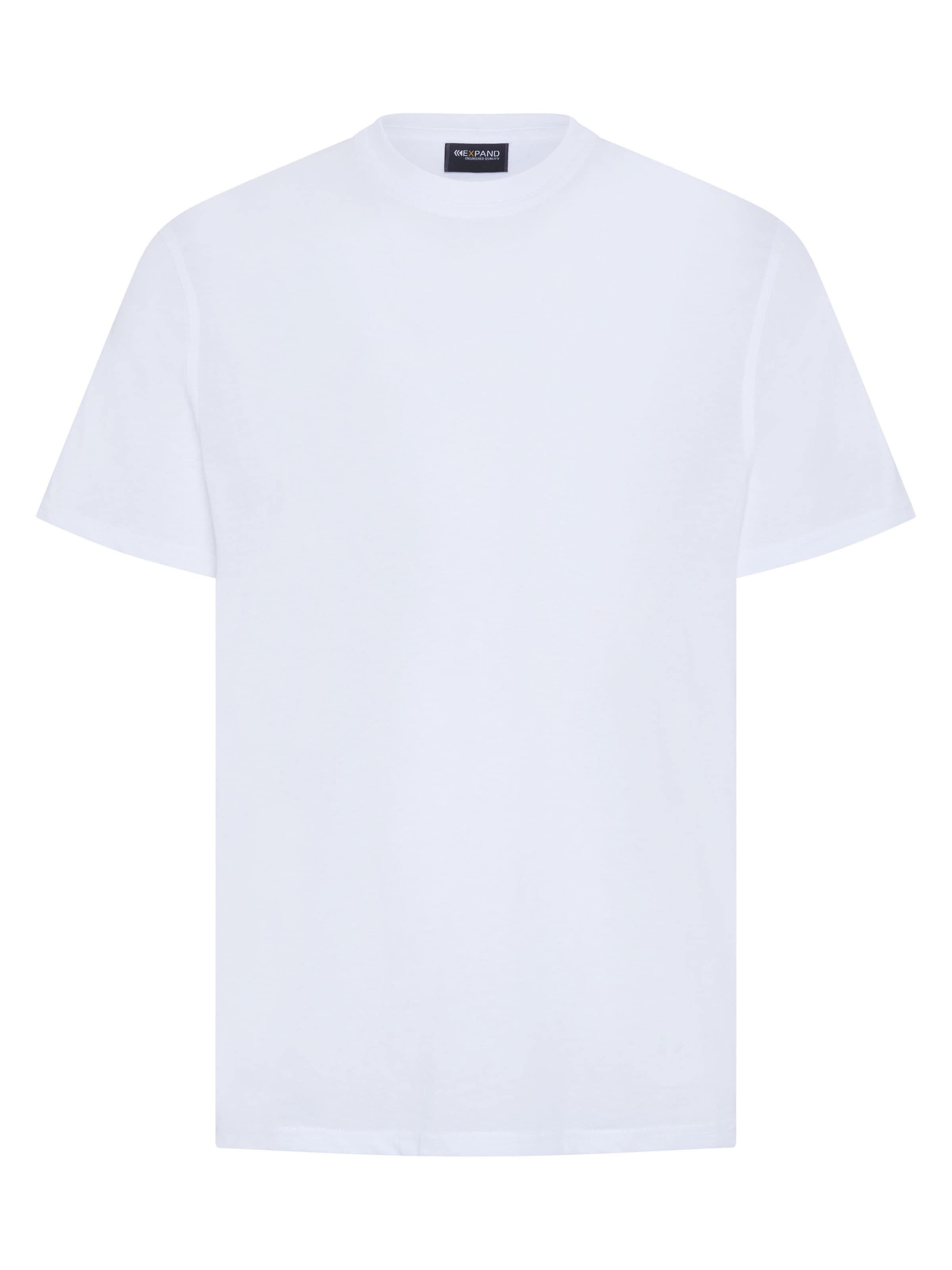 Expand T-Shirt in Weiß: Vorderseite