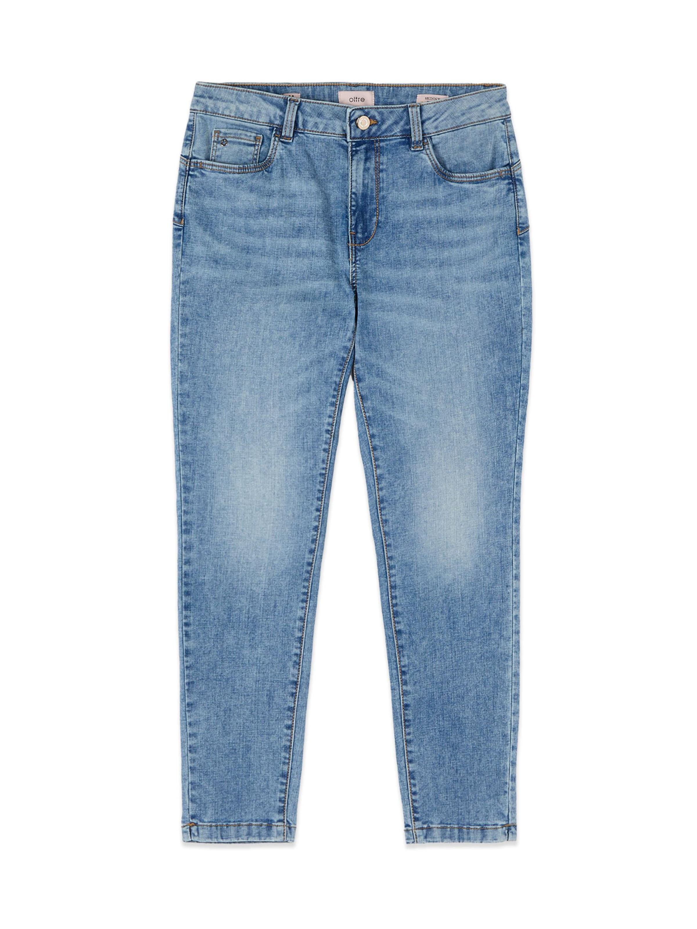 Skinny Jean oltre en bleu : devant