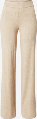 MSCH COPENHAGEN Bootcut Bukse 'Galine' i beige: forside