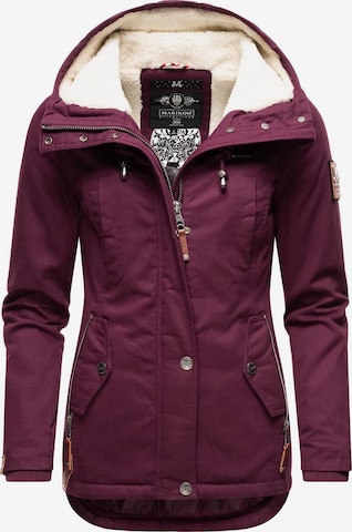 Parka invernale 'Bikoo' di MARIKOO in rosso: frontale