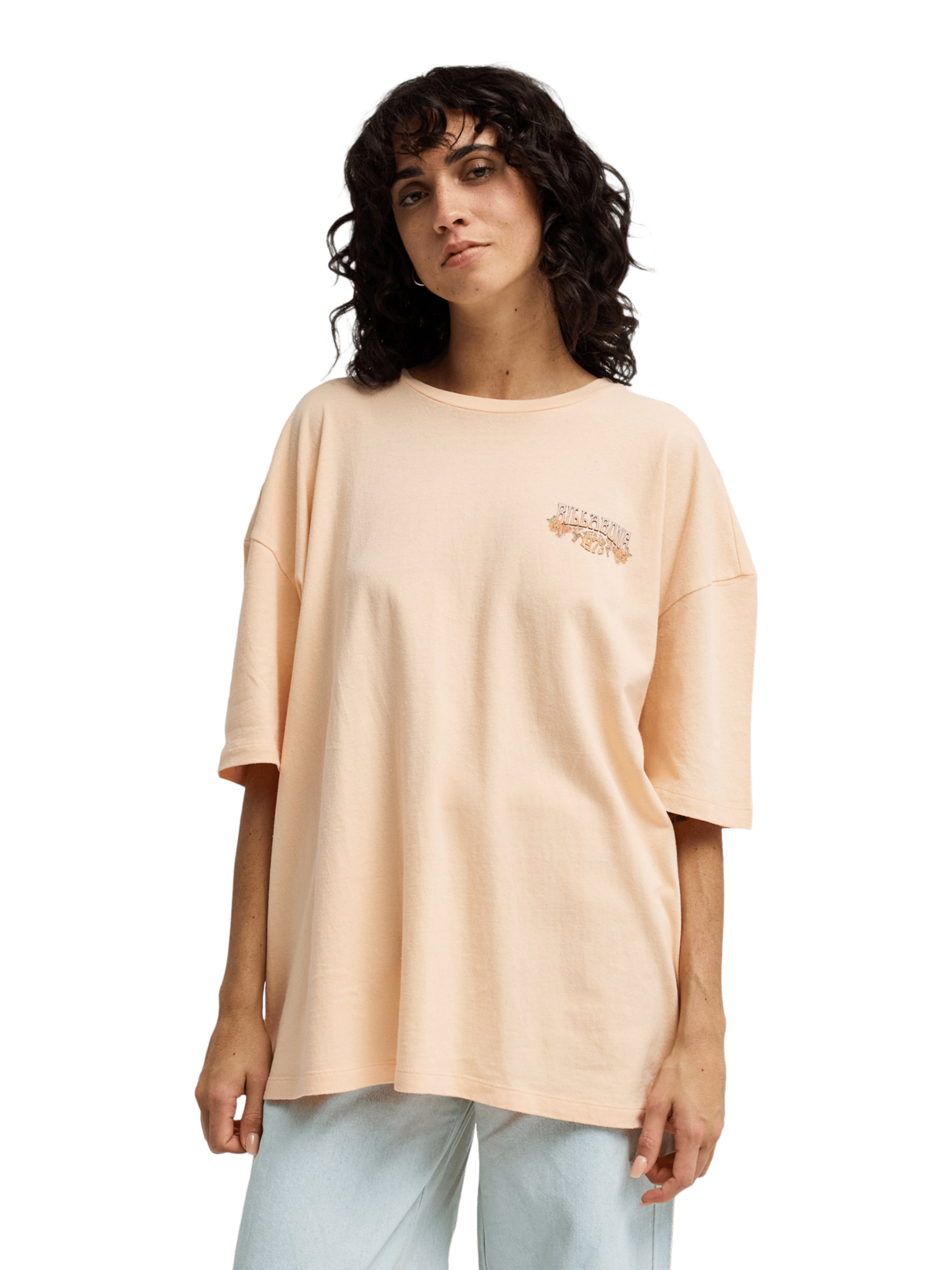 BILLABONG Oversized Shirt 'Waterfall' in Orange
