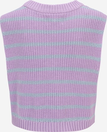 Pieces Petite Sweater in Purple