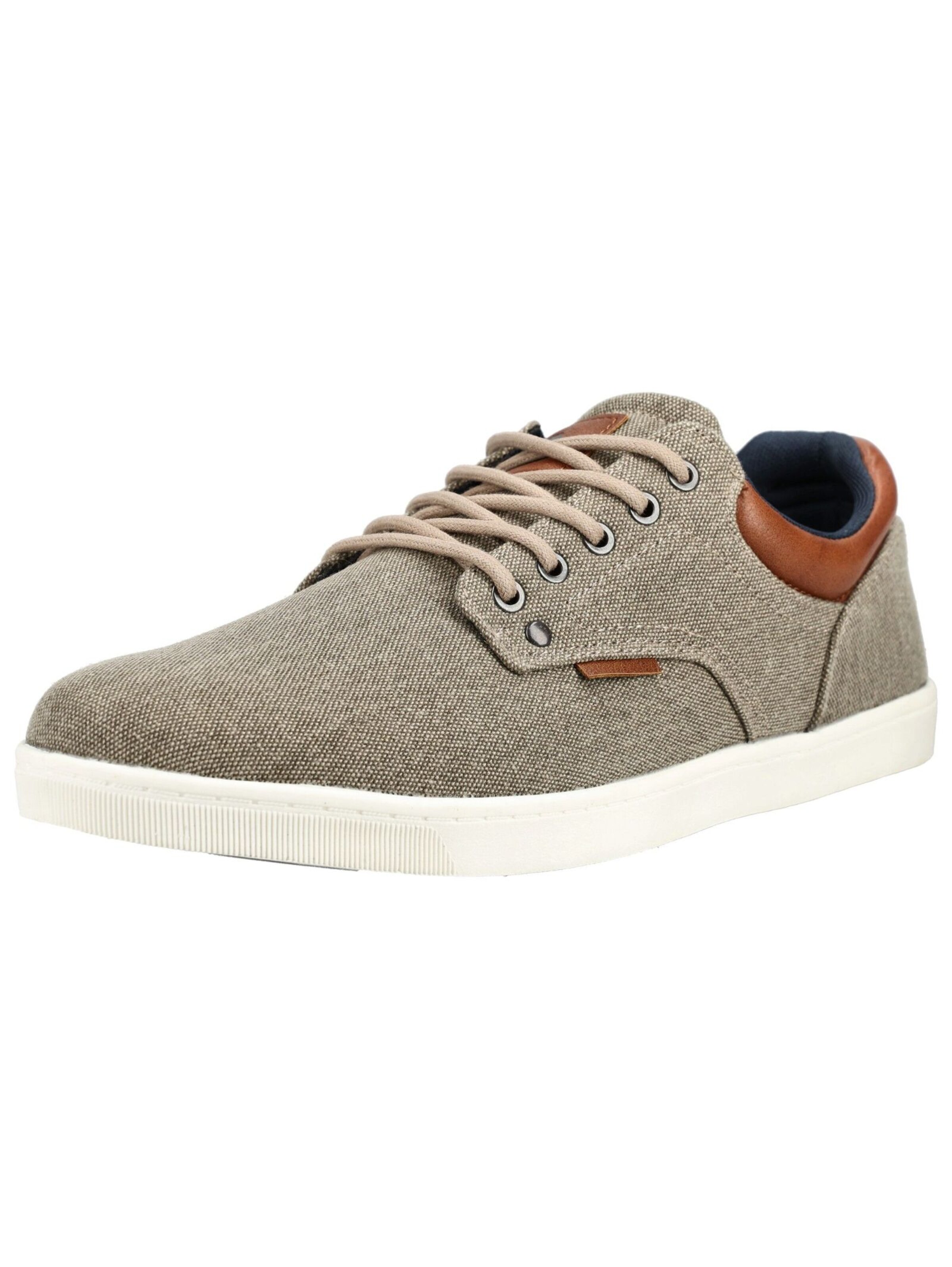 Sneaker bassa di BULLBOXER in beige: frontale