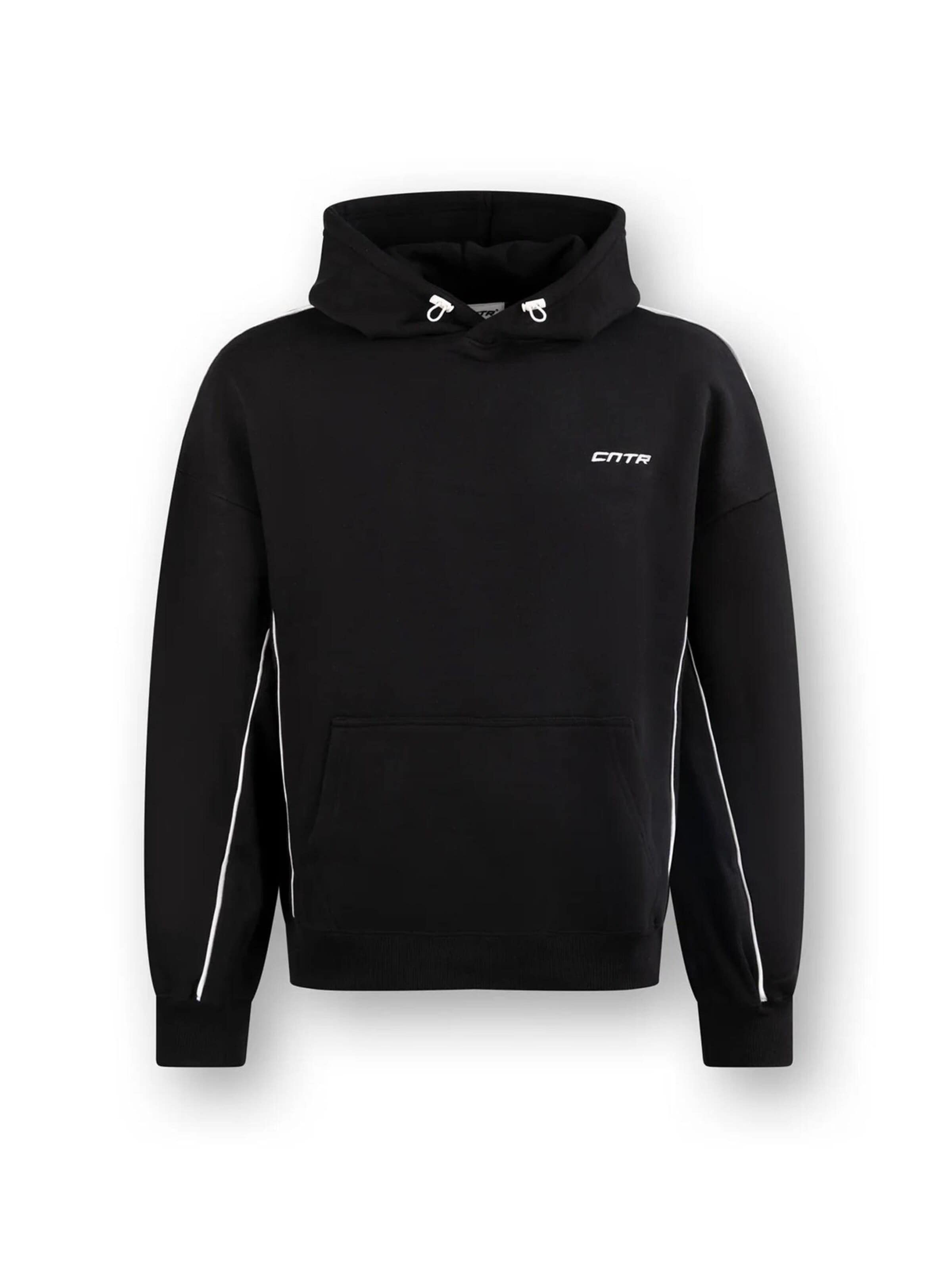 CNTR Sweatshirt 'Shadowline Hoodie Black' in S in Black, Item view