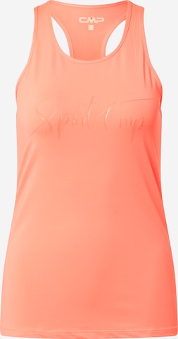 oranžinė CMP Sportiniai marškinėliai be rankovių: priekis