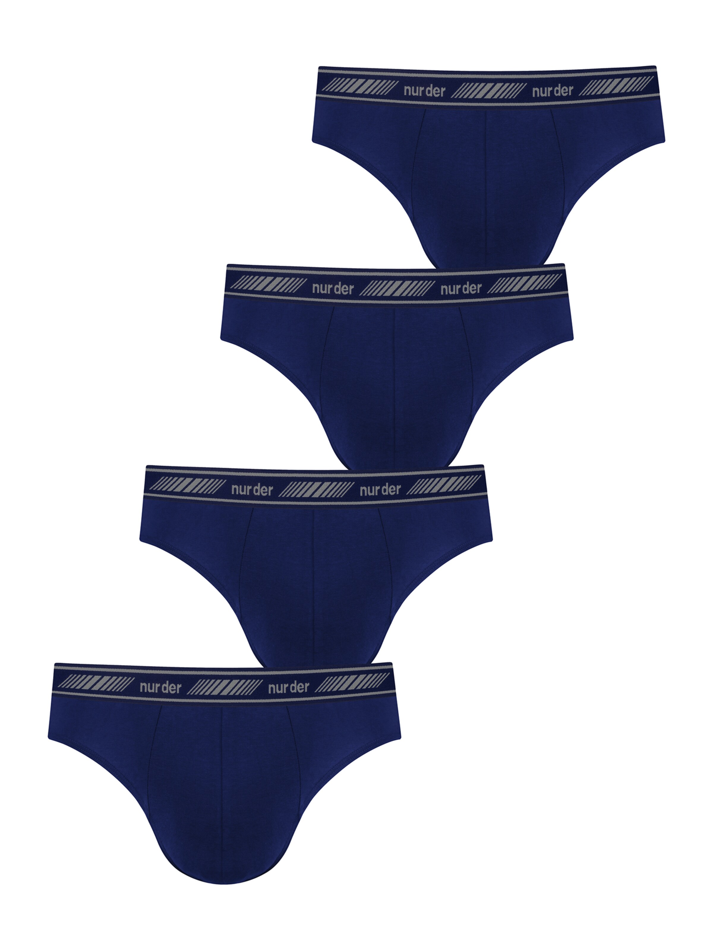 Nur Der Slip in Blauw: voorkant