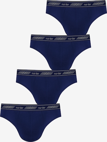 Nur Der Slip in Blauw: voorkant